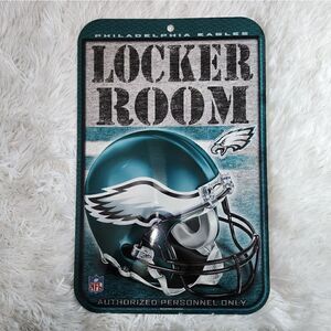 Philadelphia Eagles Helmet Locker Room Sign🦅